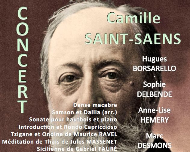 Concert Camille Saint-Saëns à Vannes