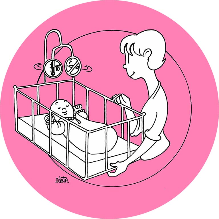 Prévention de la mort inattendue du nourrisson | Naître et Vivre