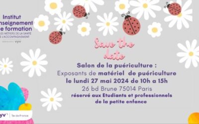 Salon de la puériculture le lundi 27 mai Bd Brune à Paris